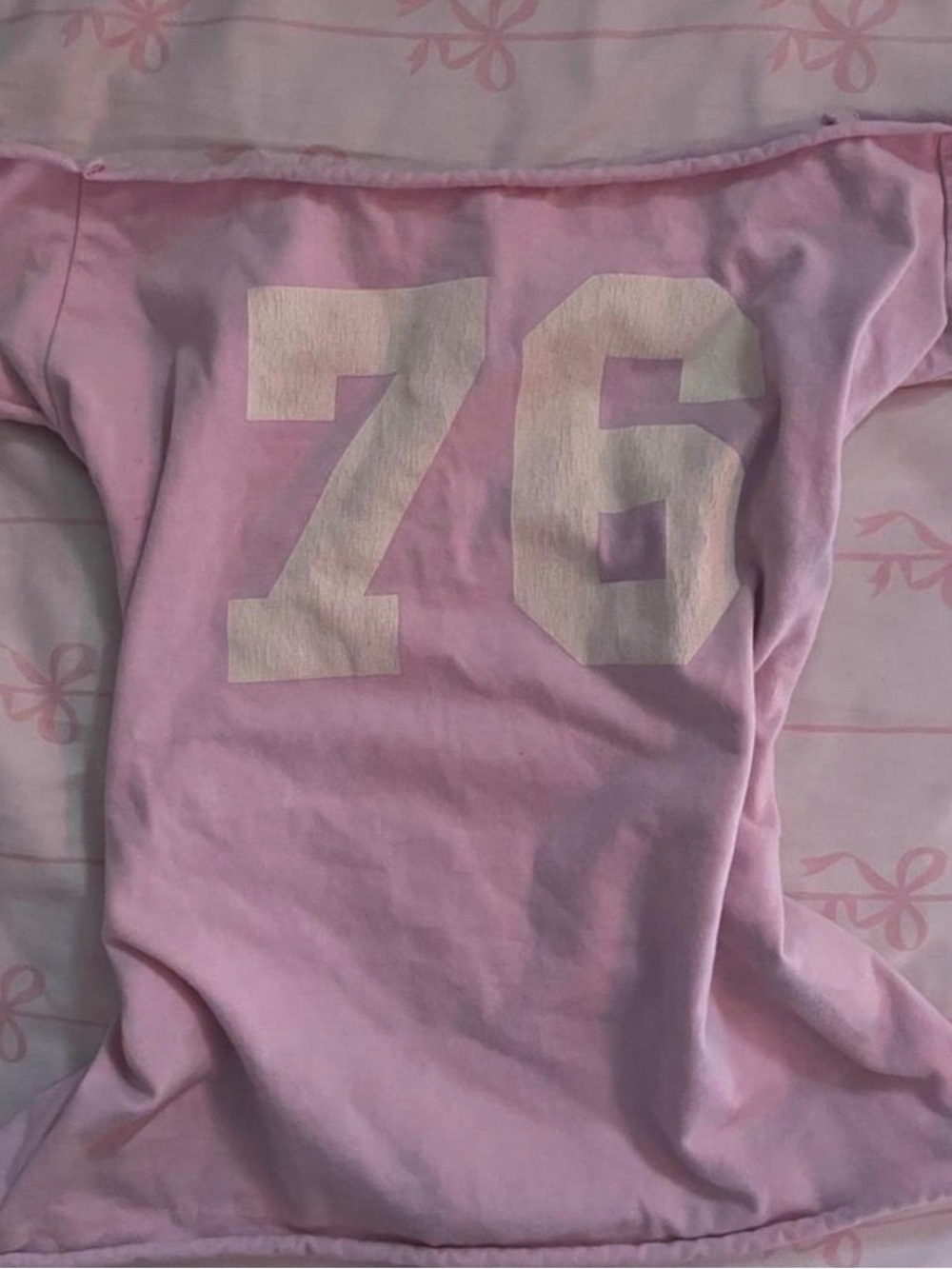 Edikted Pink Tee with Logo Tag